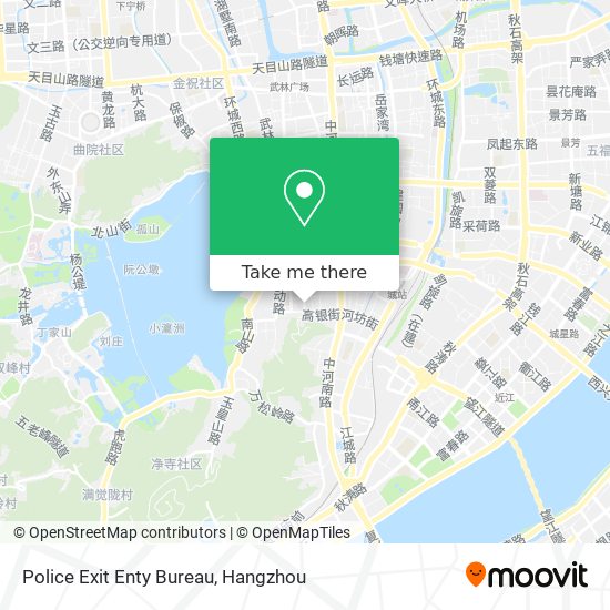 Police Exit Enty Bureau map
