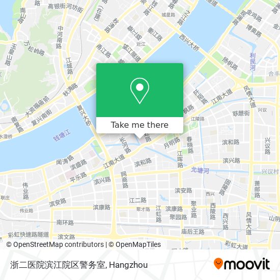 浙二医院滨江院区警务室 map