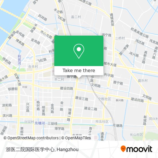 浙医二院国际医学中心 map