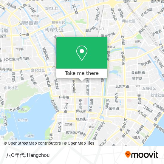 八O年代 map