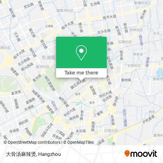 大骨汤麻辣烫 map