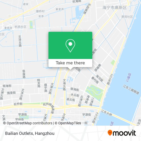 Bailian Outlets map