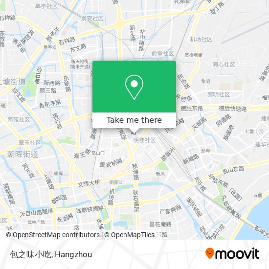 包之味小吃 map