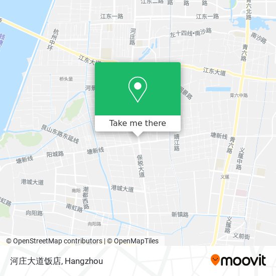 河庄大道饭店 map