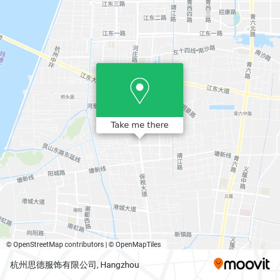 杭州思德服饰有限公司 map