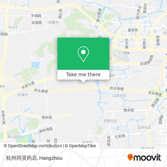 杭州同灵药店 map