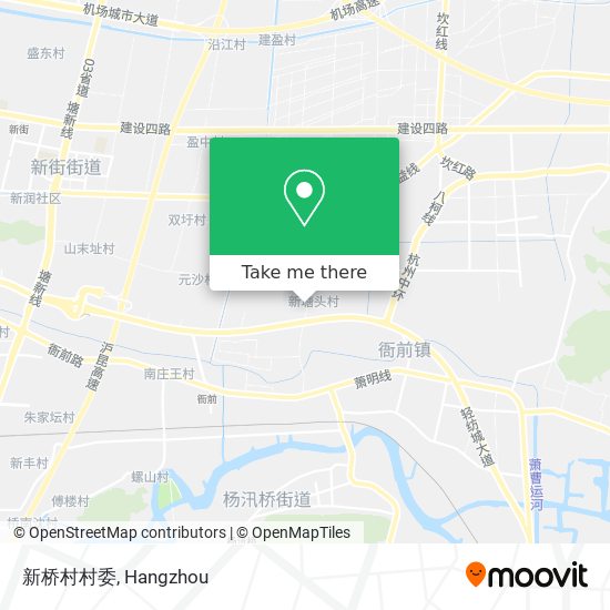 新桥村村委 map