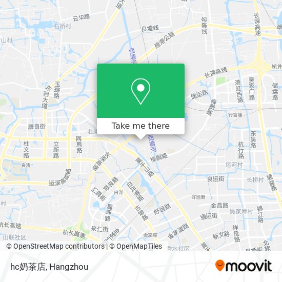 hc奶茶店 map
