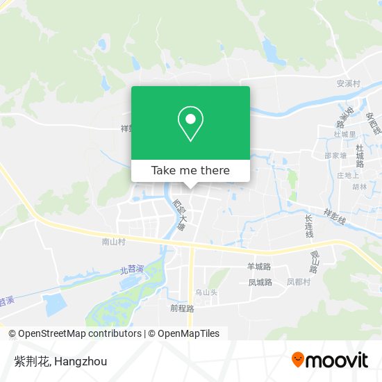 紫荆花 map