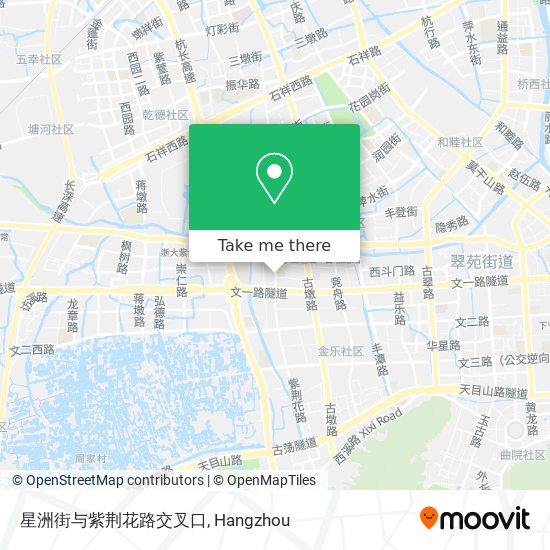 星洲街与紫荆花路交叉口 map