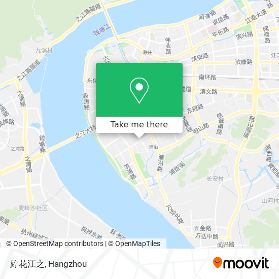 婷花江之 map