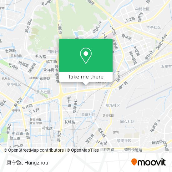 康宁路 map