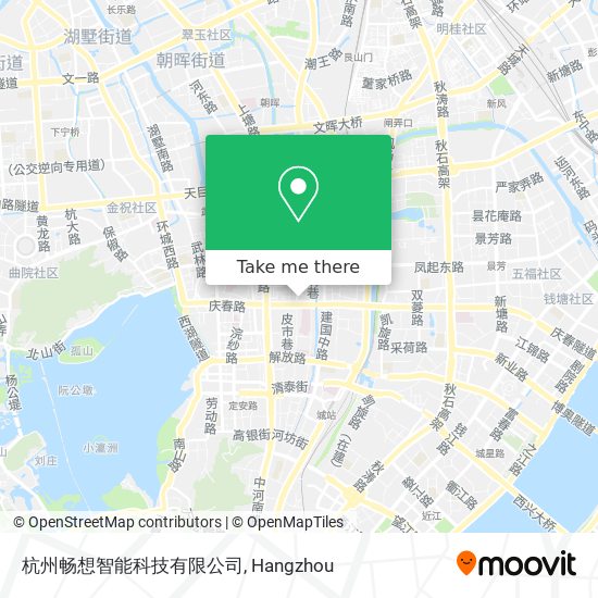 杭州畅想智能科技有限公司 map