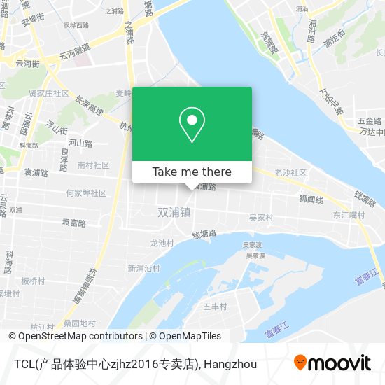 TCL(产品体验中心zjhz2016专卖店) map
