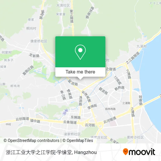浙江工业大学之江学院-学缘堂 map