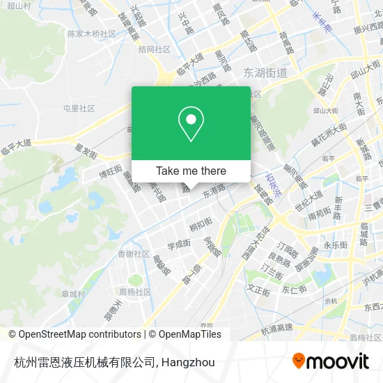 杭州雷恩液压机械有限公司 map