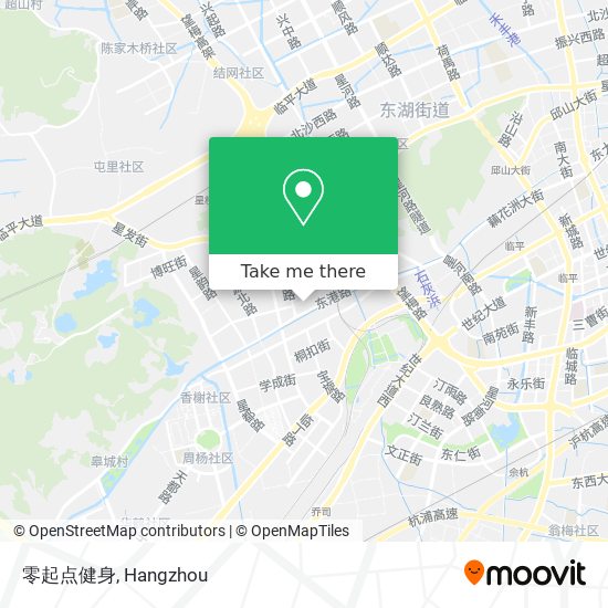 零起点健身 map