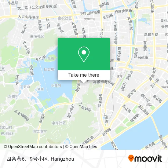四条巷6、9号小区 map