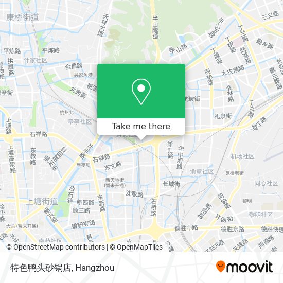 特色鸭头砂锅店 map