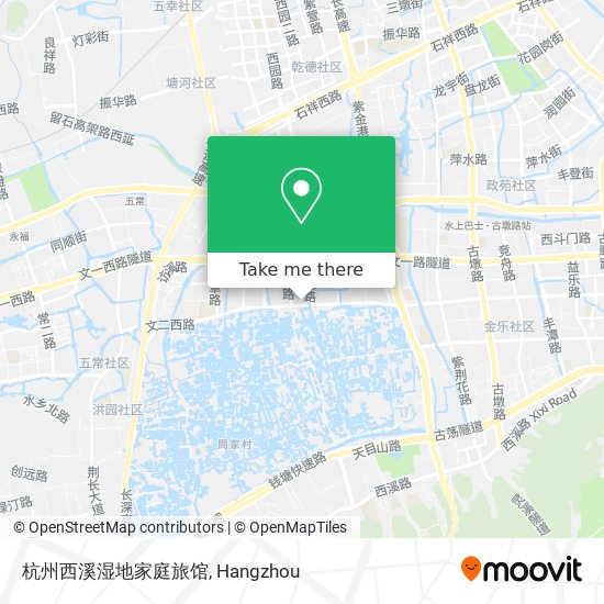 杭州西溪湿地家庭旅馆 map