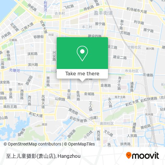 至上儿童摄影(萧山店) map