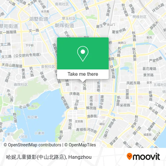 哈妮儿童摄影(中山北路店) map