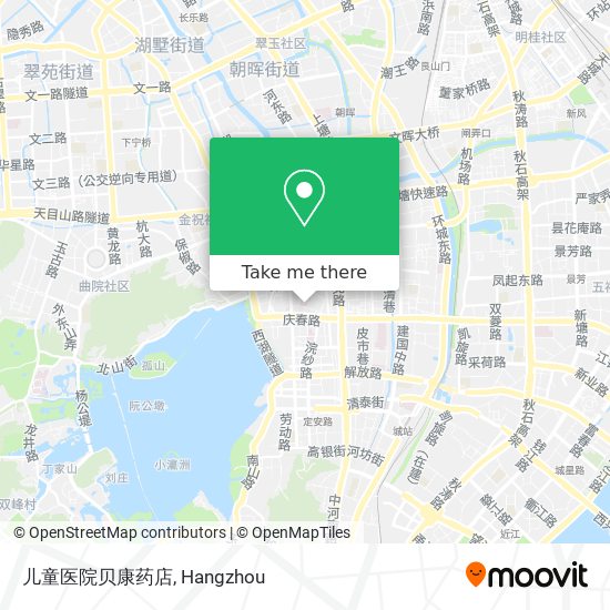 儿童医院贝康药店 map