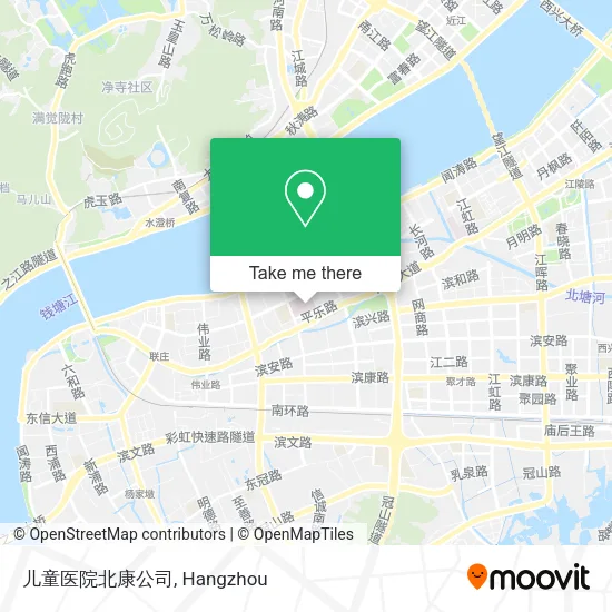 儿童医院北康公司 map