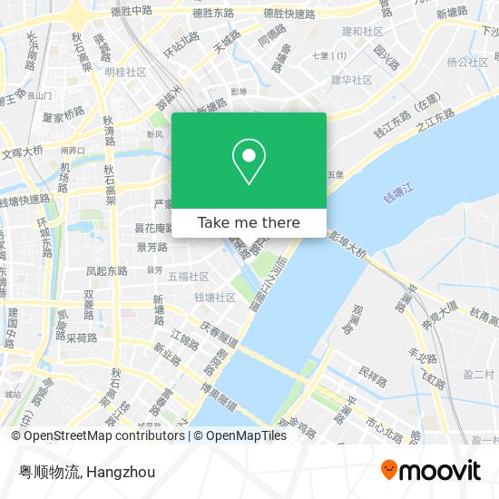 粤顺物流 map