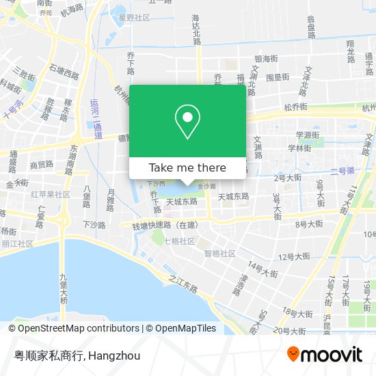 粤顺家私商行 map