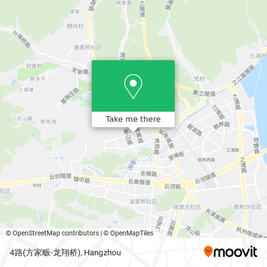 4路(方家畈-龙翔桥) map
