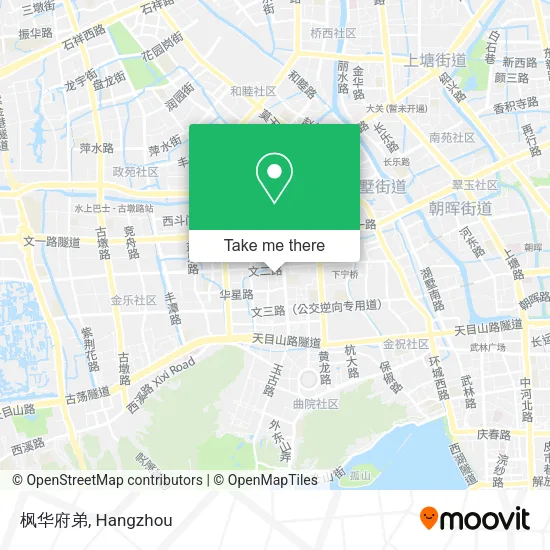 枫华府弟 map