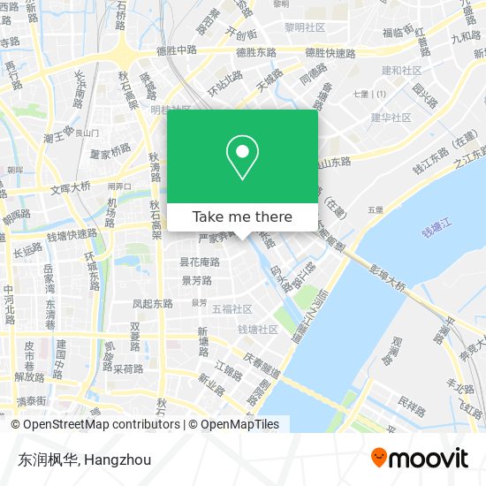 东润枫华 map
