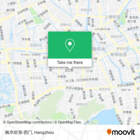 枫华府第-西门 map