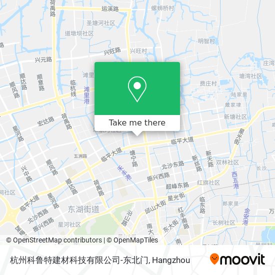 杭州科鲁特建材科技有限公司-东北门 map