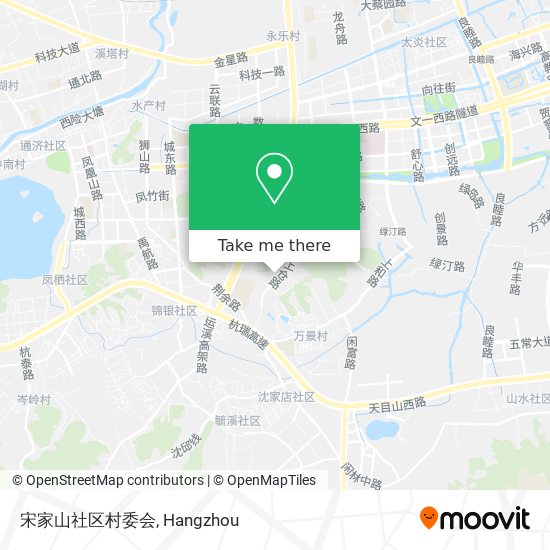宋家山社区村委会 map