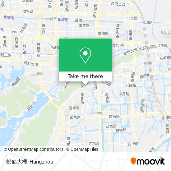 邮储大楼 map