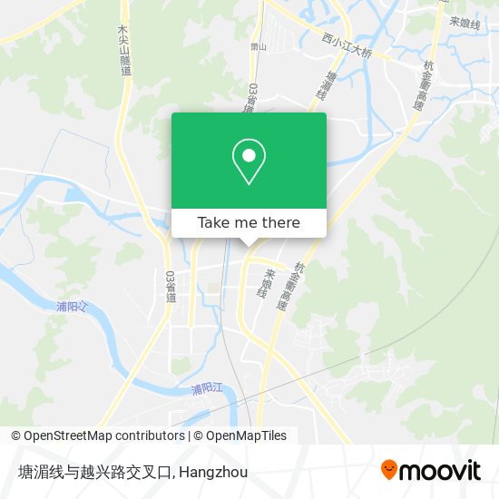 塘湄线与越兴路交叉口 map