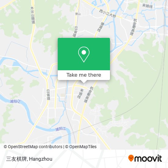 三友棋牌 map
