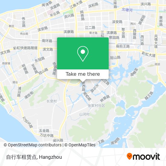 自行车租赁点 map