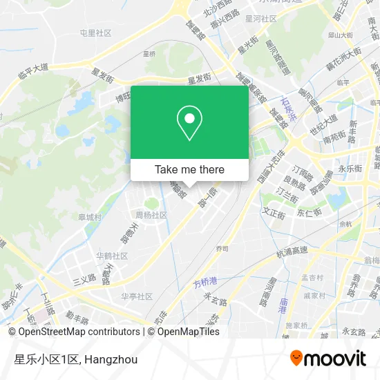 星乐小区1区 map