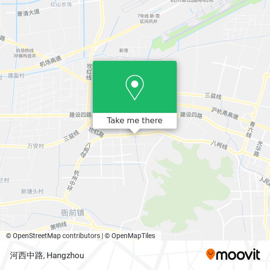 河西中路 map