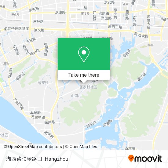 湖西路映翠路口 map