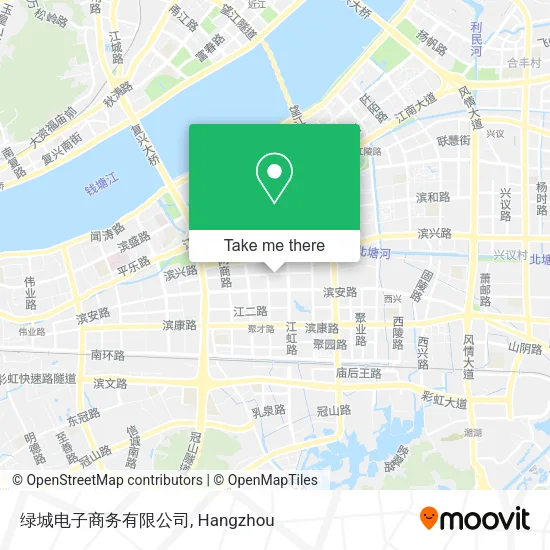 绿城电子商务有限公司 map