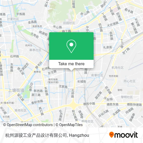 杭州源骏工业产品设计有限公司 map