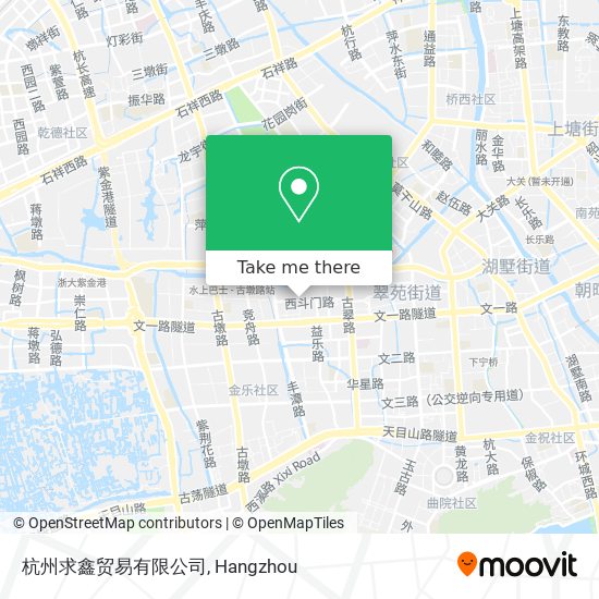 杭州求鑫贸易有限公司 map