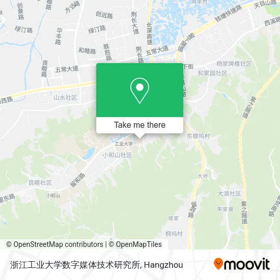 浙江工业大学数字媒体技术研究所 map