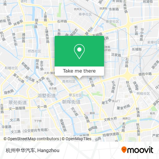 杭州申华汽车 map