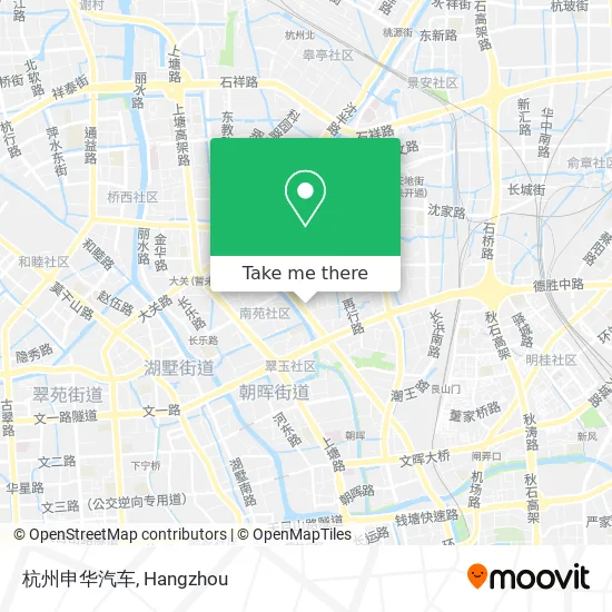 杭州申华汽车 map
