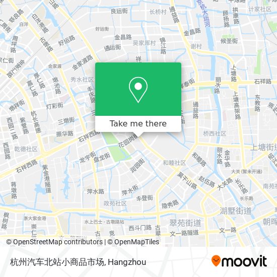 杭州汽车北站小商品市场 map